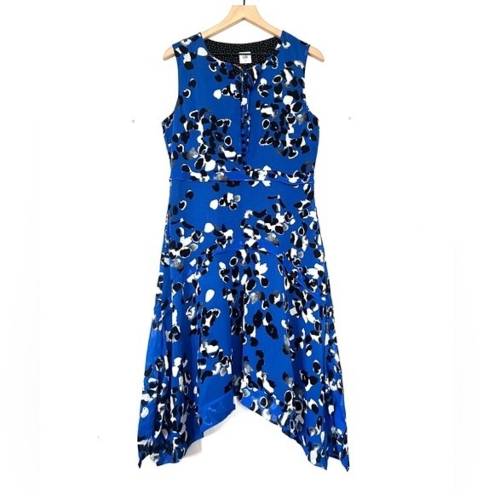 Cabi Untamed Trapeze Cobalt Blue Dress - Picture 2 of 9